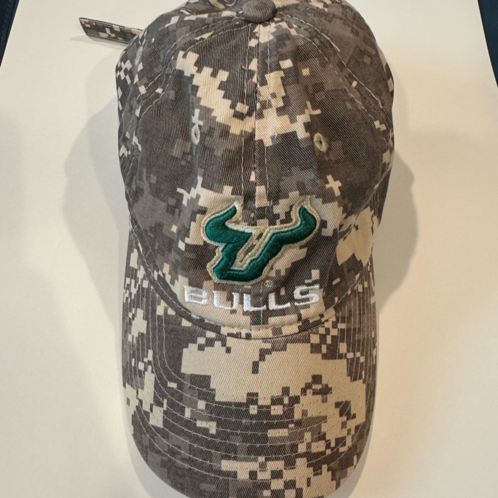 USF Bulls Camo Baseball Cap